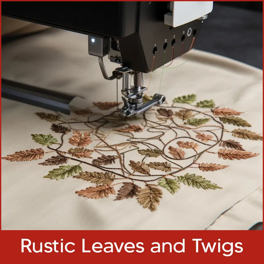 Rustic Leaves and Twigs