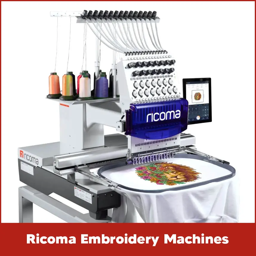Ricoma Embroidery Machines