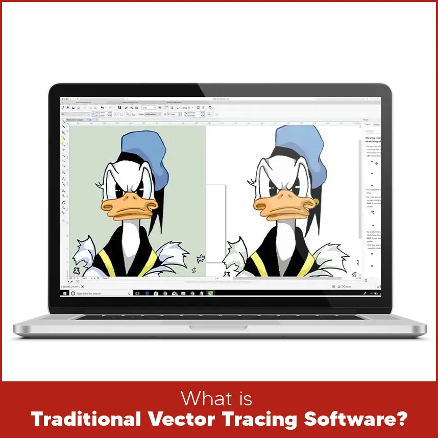 What is Traditional Vector Tracing Software?