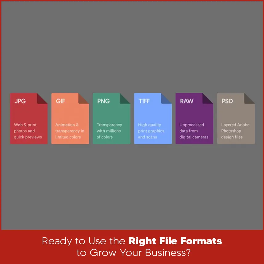 Ready to Use the Right File Formats to Grow Your Business?