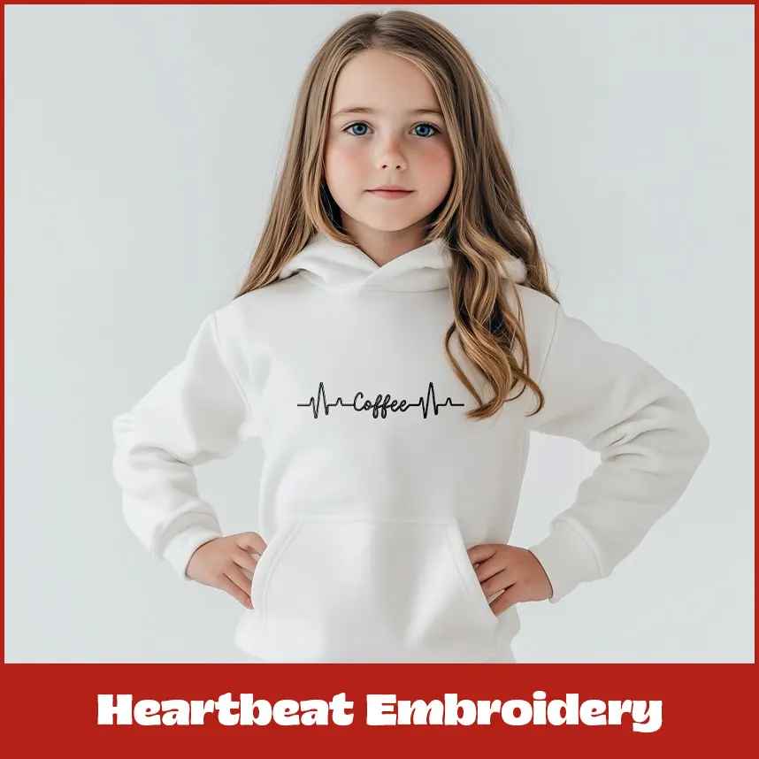 Heartbeat Embroidery