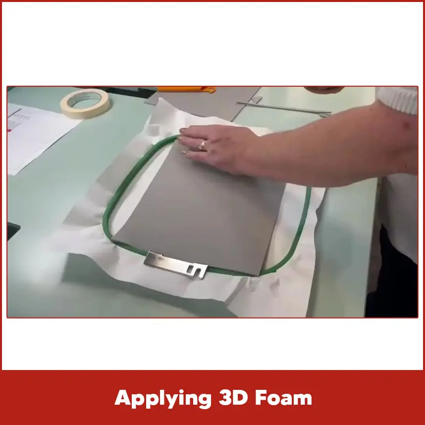 Applying 3D Foam