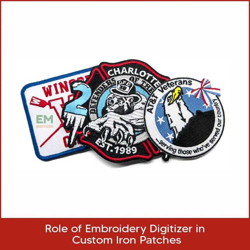 Role of Embroidery Digitizer in Custom Iron Patches