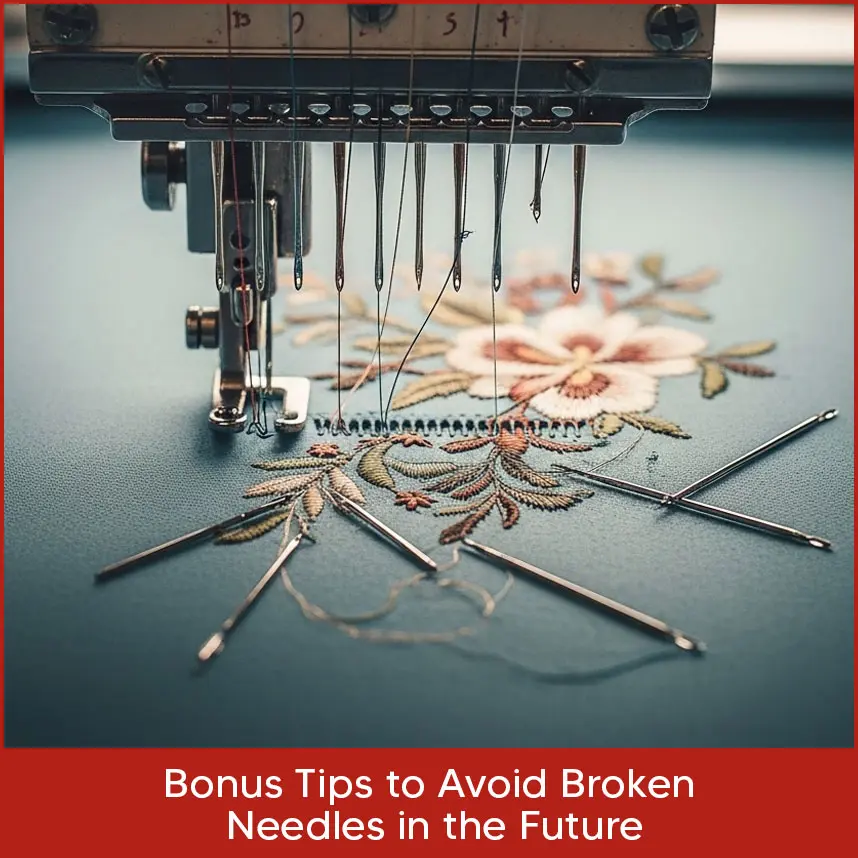 Bonus Tips to Avoid Broken Needles in the Future