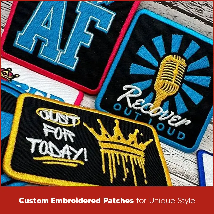 Custom Embroidered Patches for Unique Style