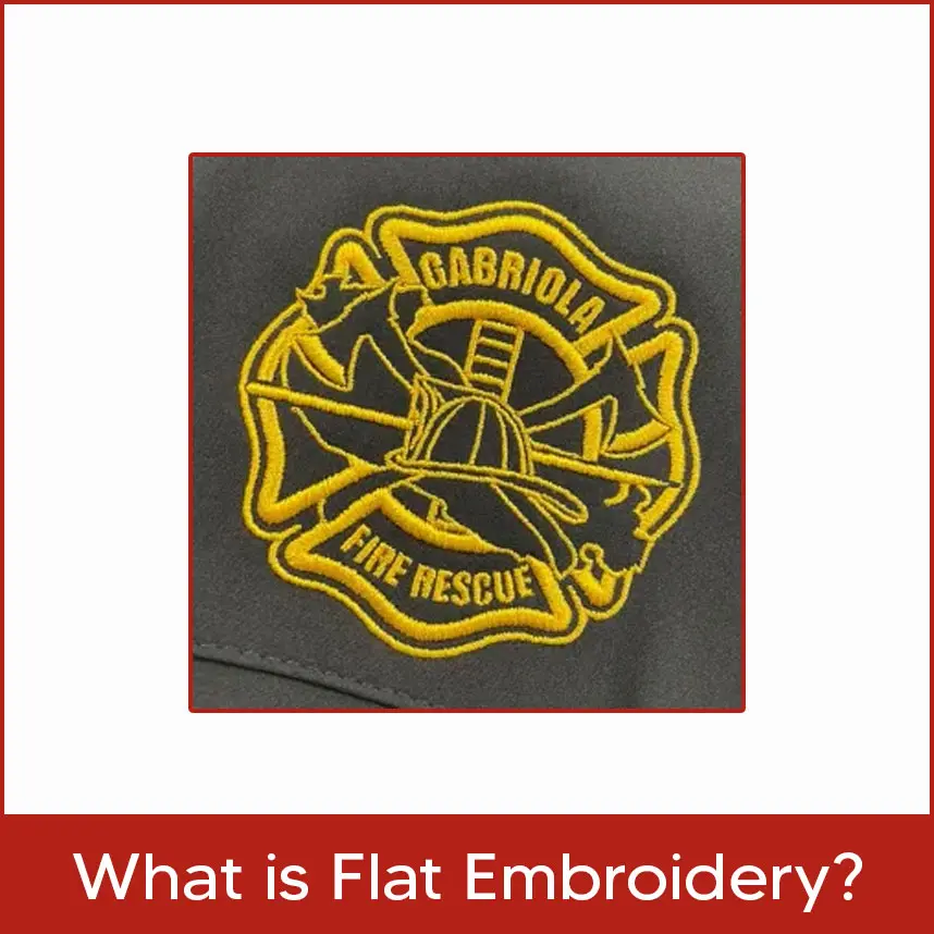 What is Flat Embroidery?