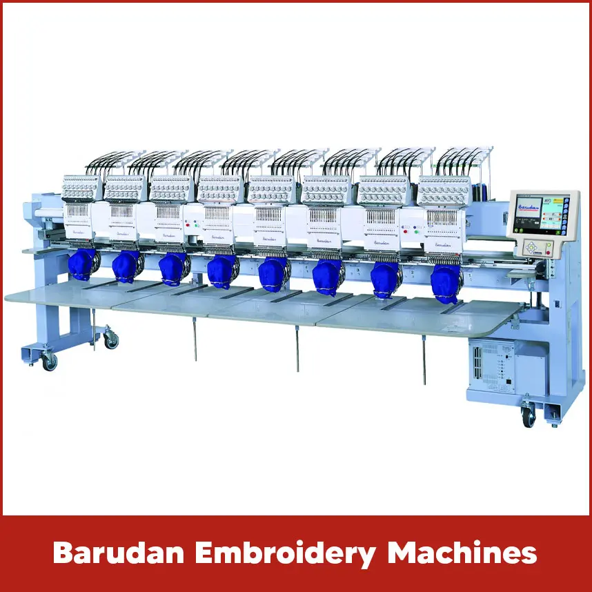 Barudan Embroidery Machines