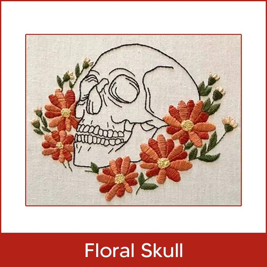 Floral Skull