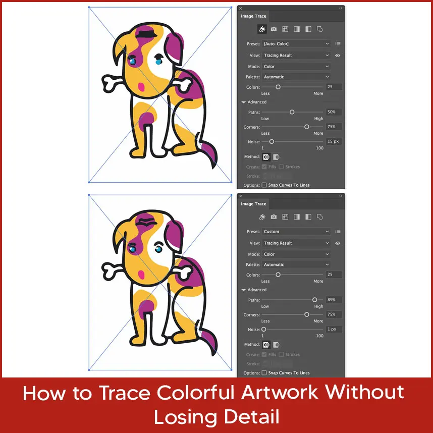 How to Trace Colorful Artwork Without Losing Detail?