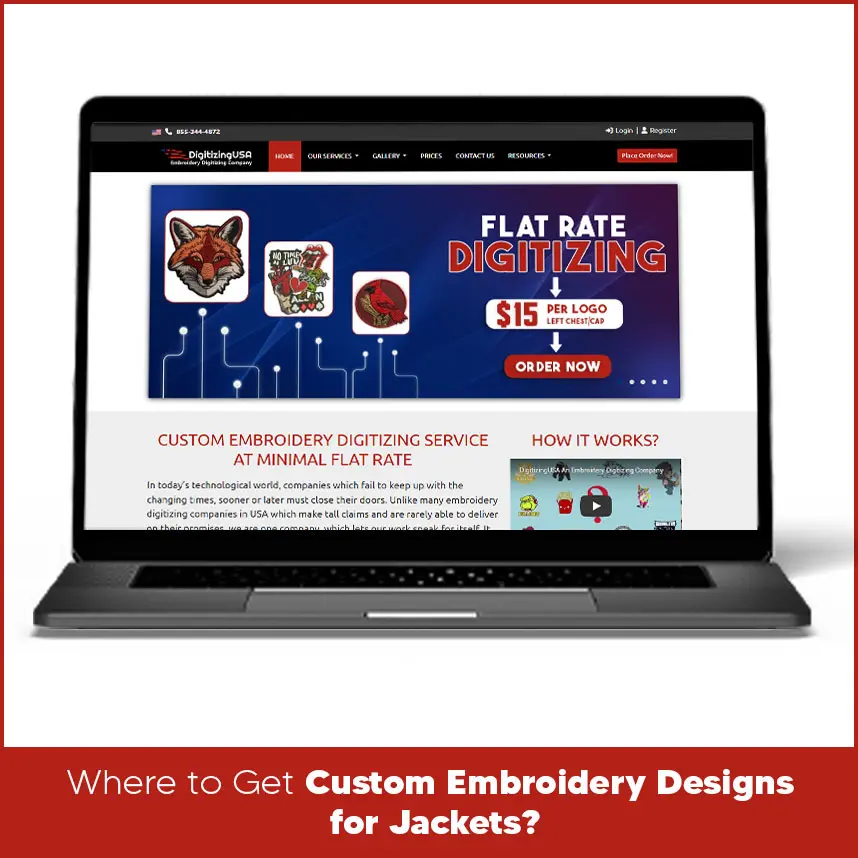 Where to Get Custom Embroidery Designs for Jackets?