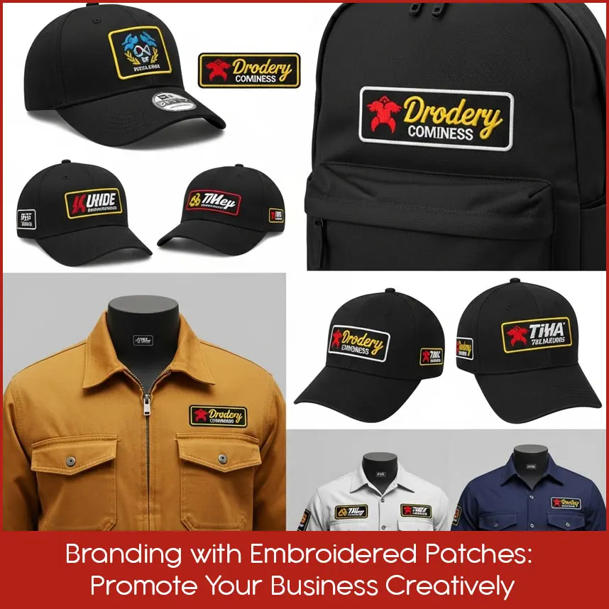 Branding with Embroidered Patches: Promote Your Business Creatively