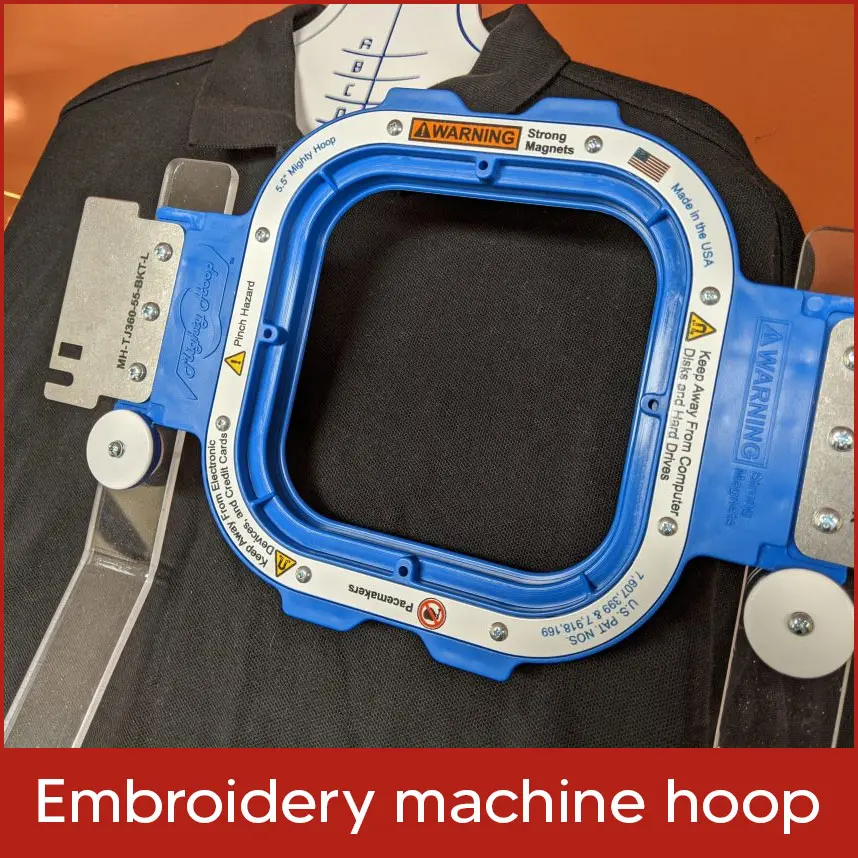 Embroidery Machine Hoops