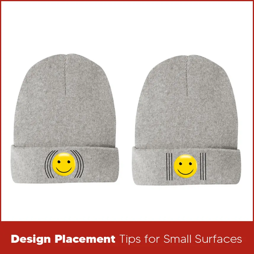 Design Placement Tips for Small Surfaces
