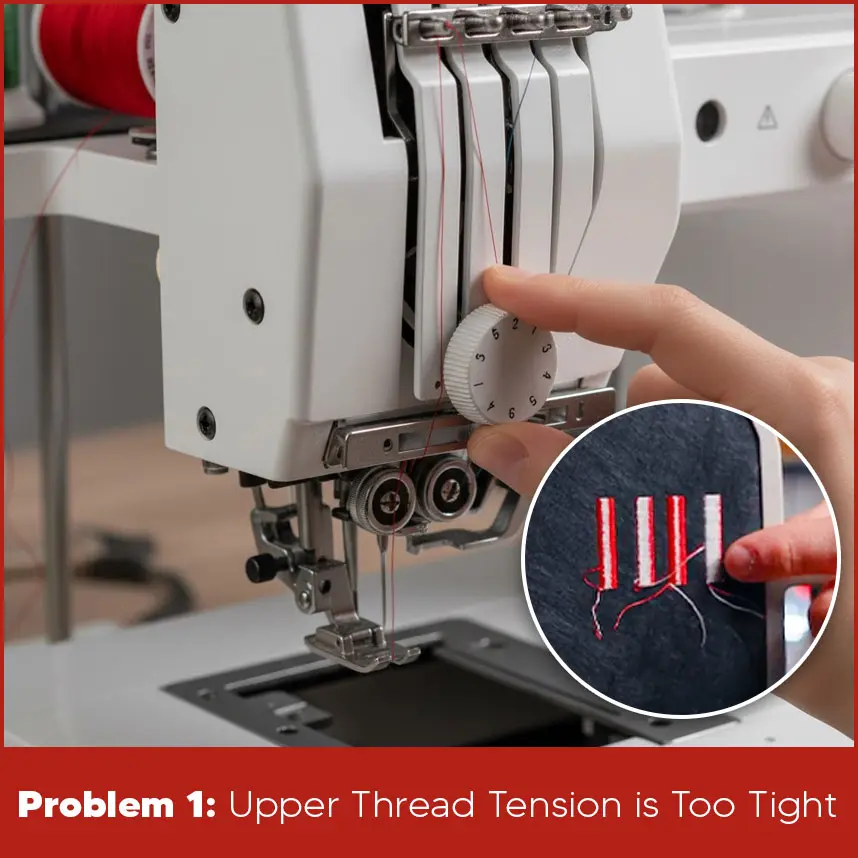 Upper Thread Tension is Too Tight