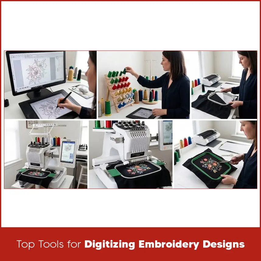 Top Tools for Digitizing Embroidery Designs