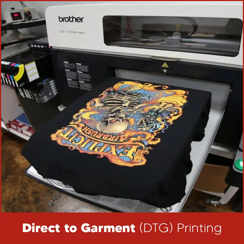 Direct to Garment (DTG) Printing