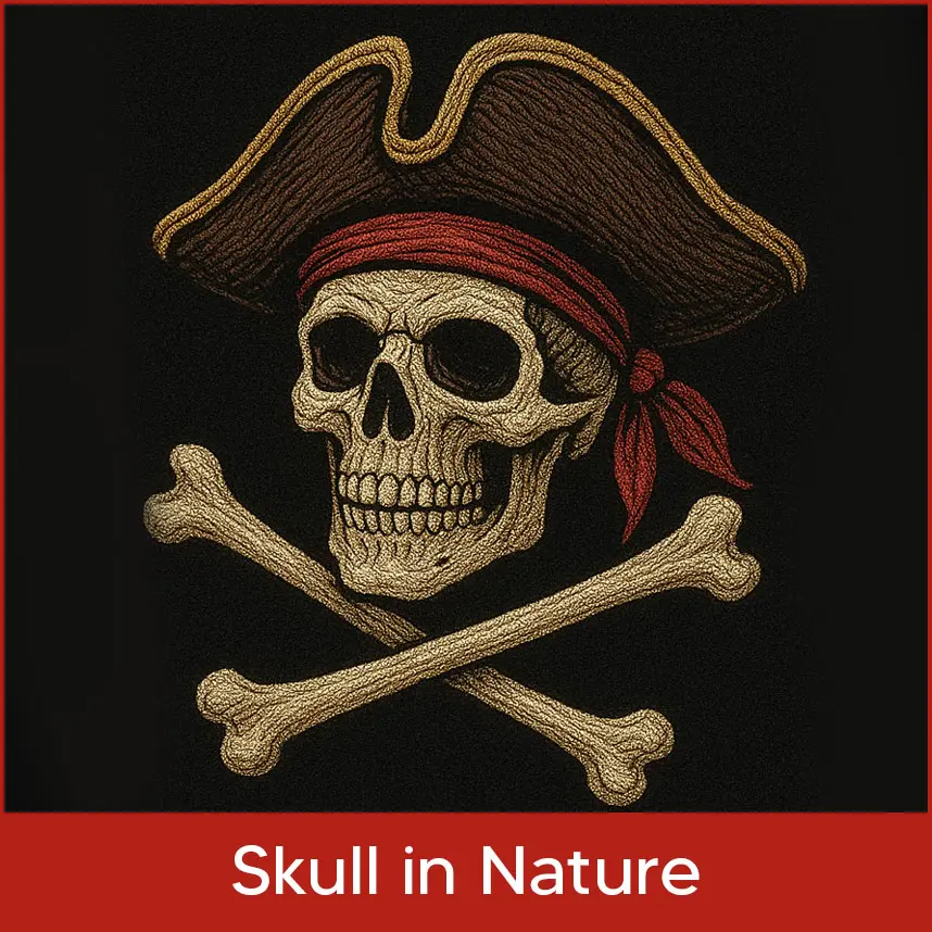 Skull in Nature