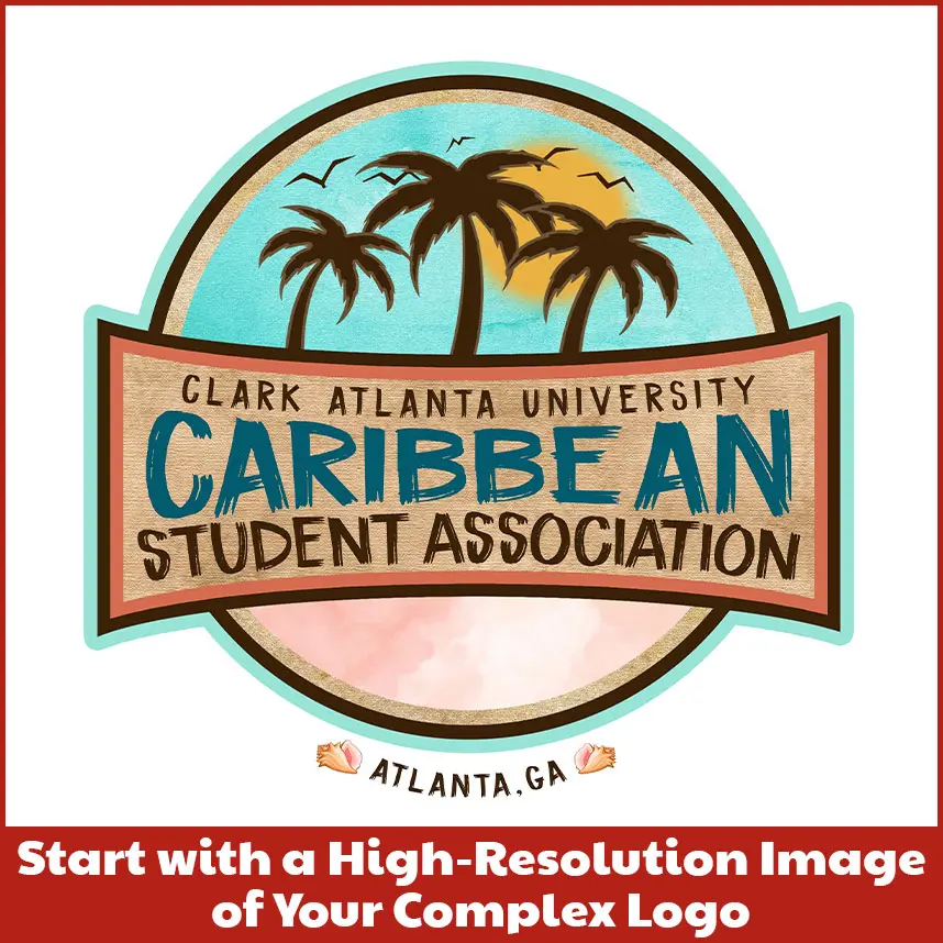 Start with a High-Resolution Image of Your Complex Logo