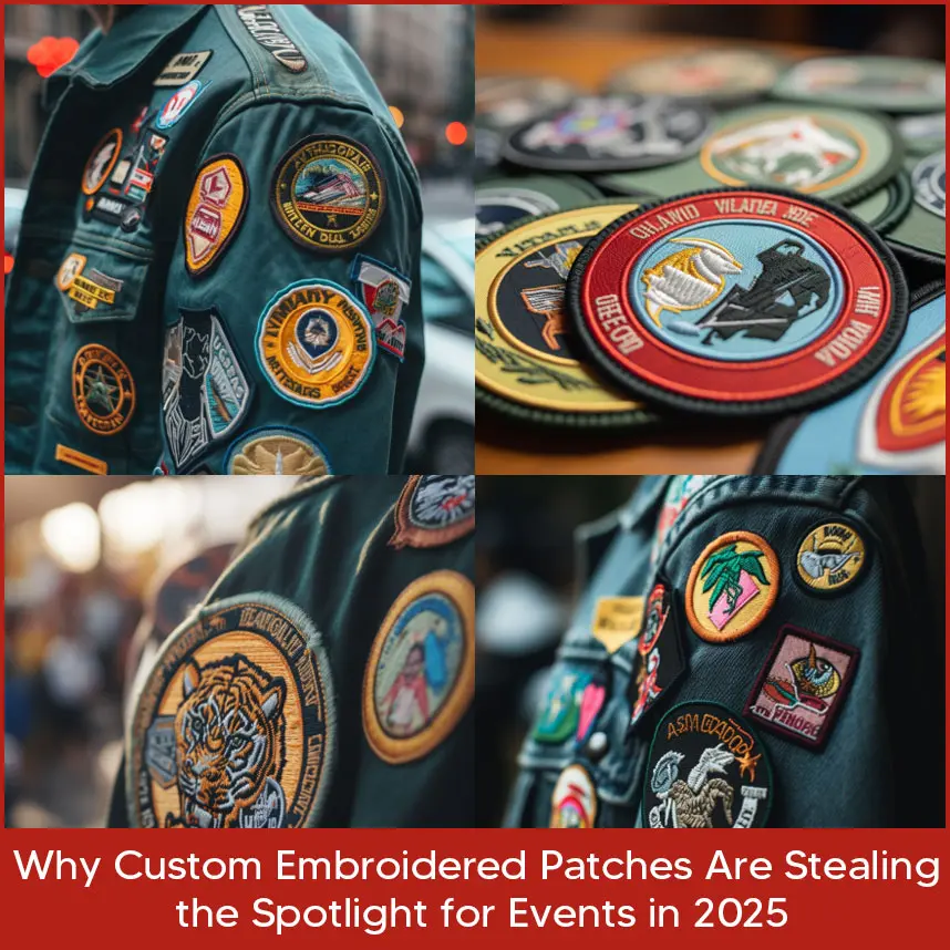 Top Reasons Why Custom Embroidered Patches Are Trending for Events in 2025