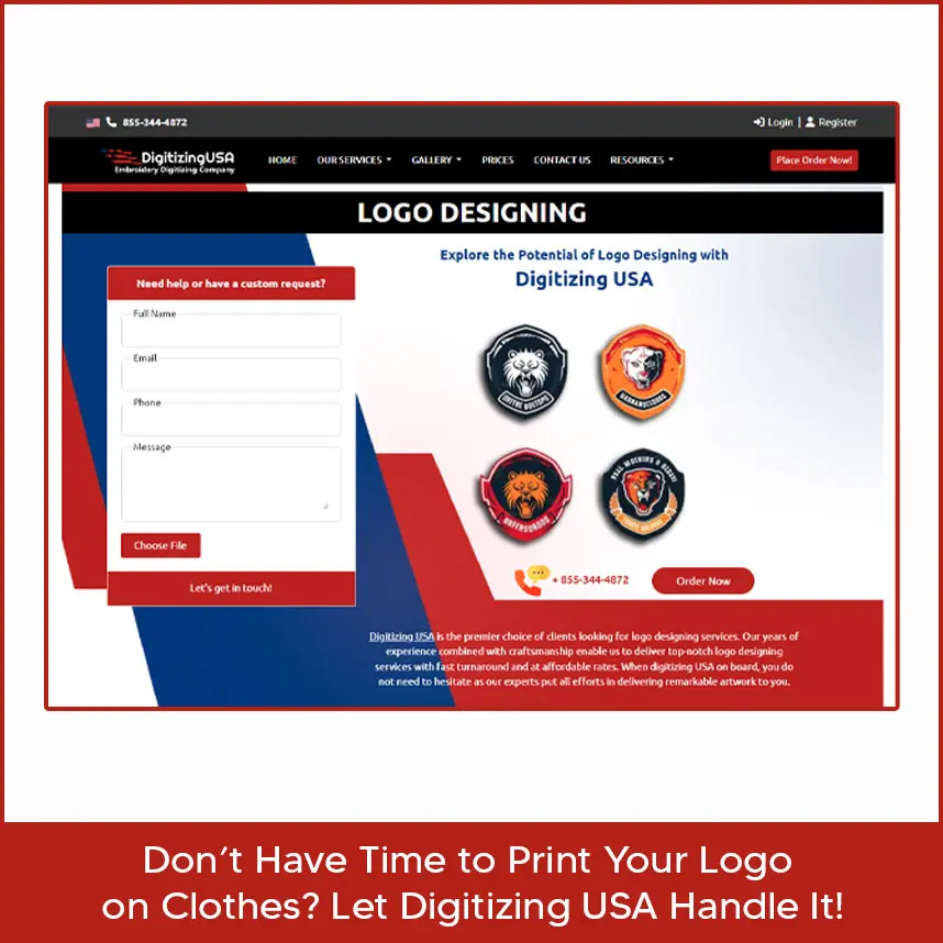 Don’t Have Time to Print Your Logo on Clothes? Let Logo digitizing studio Handle It!