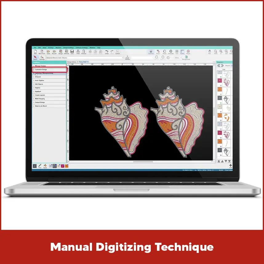 Manual Digitizing Technique